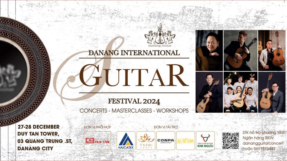 Da Nang to host international guitar festival for first tim